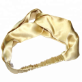 Hot Sale 22mm 6A Grade Real Silk Headbands with fine Elastic for Women OEKO-TEX Certified